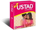 USTAD 3s Deluxe Pack of 84 Condom (84 Sheets)