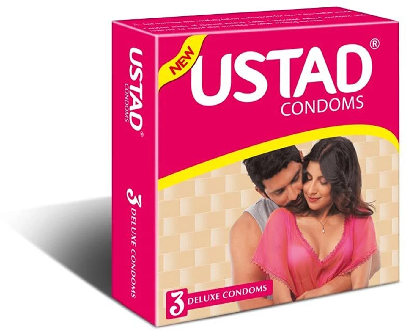 USTAD 3s Deluxe Pack of 84 Condom (84 Sheets)