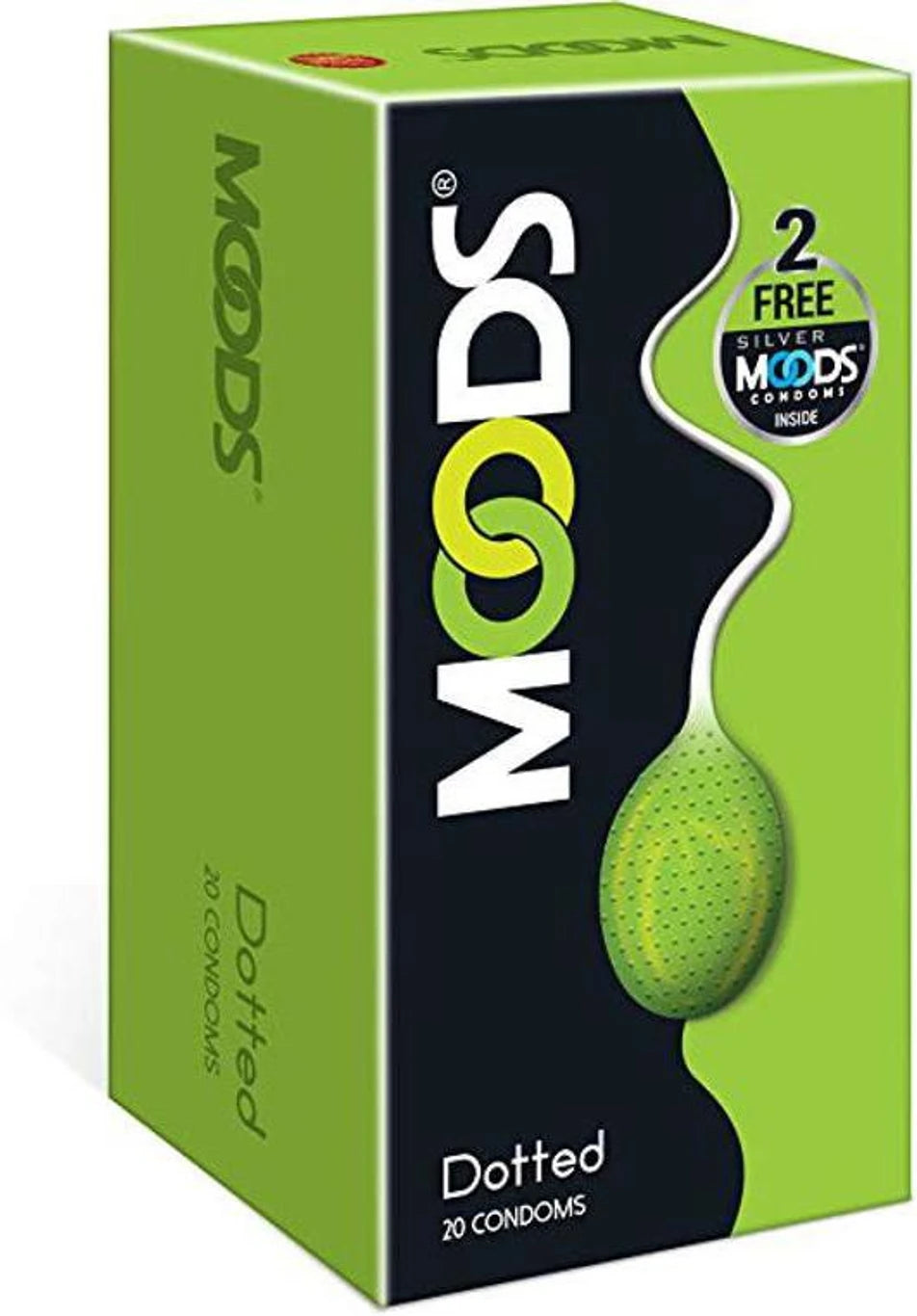 MOODS Dotted 20s (20+2) Condom (22 Sheets)