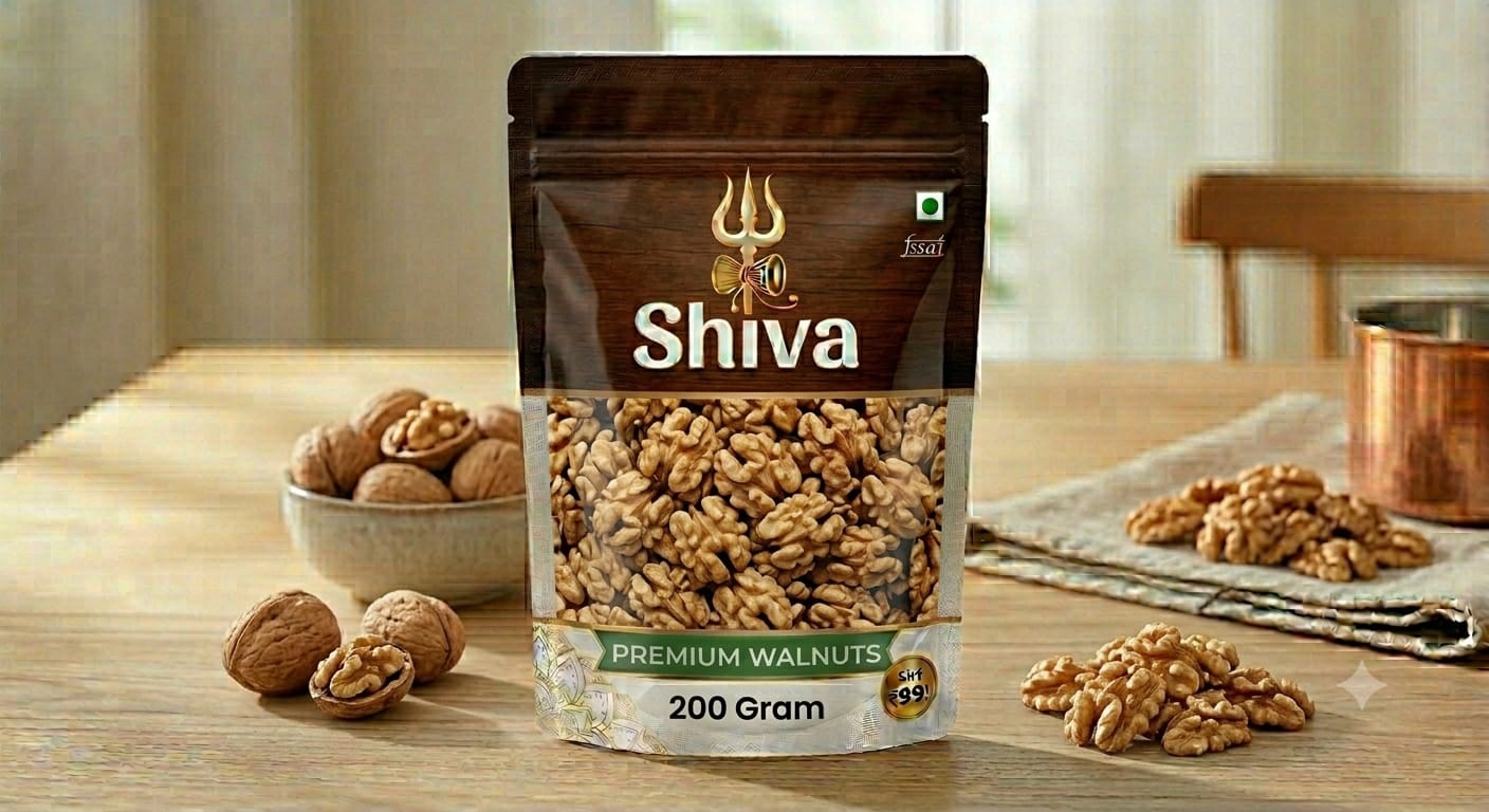 Shiva Premium Walnuts 200 Gram