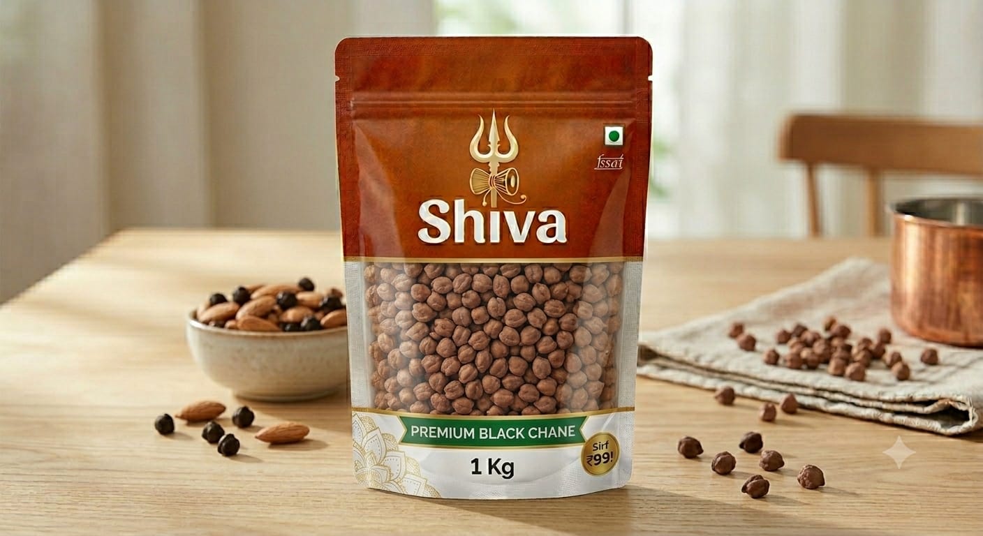 Shiva Premium Black Chane 1 Kg