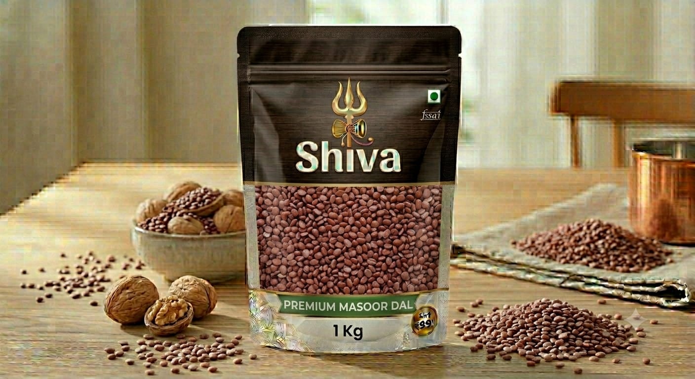 Shiva Premium Masoor Dal 1 Kg