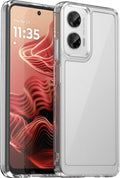 Back Cover for Motorola Moto G35 5G (Transparent, Shock Proof, TPU)