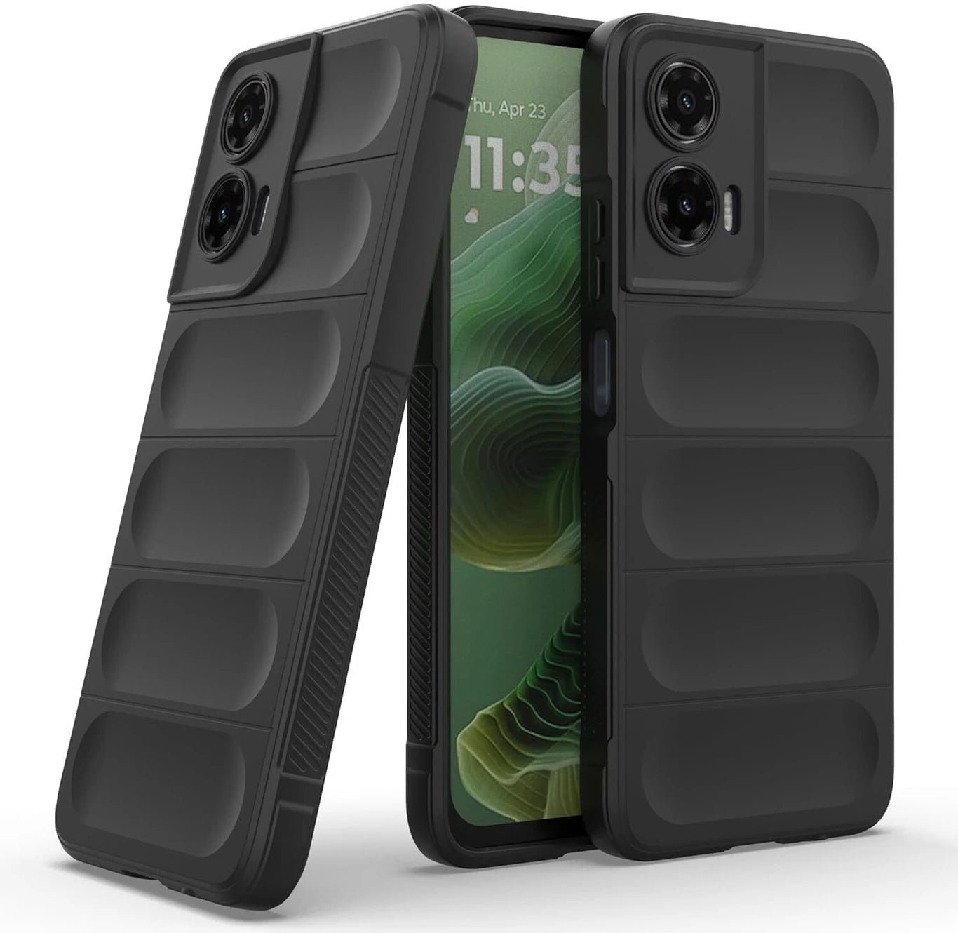 Back Cover for Motorola Moto G35 5G (Transparent, Shock Proof, TPU)