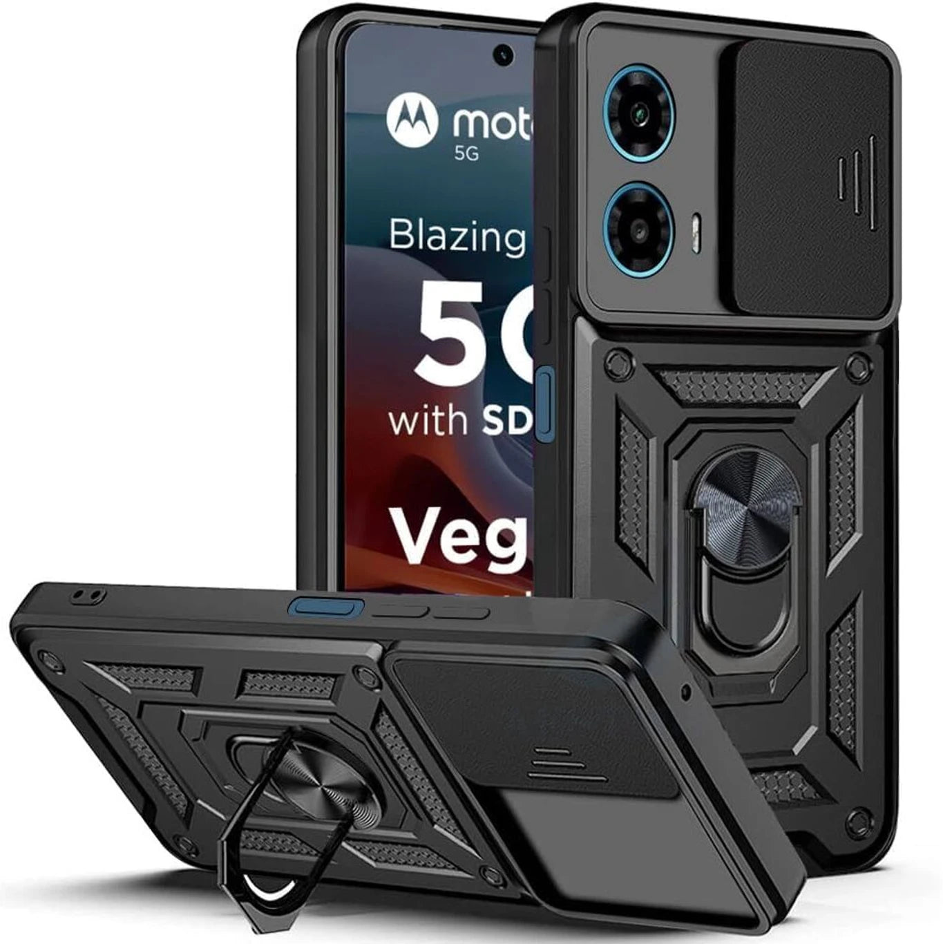 Back Cover for Motorola Moto G35 5G (Transparent, Shock Proof, TPU)