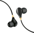 In-Ear Beats Wired Earphones with Mic – Black & Gold