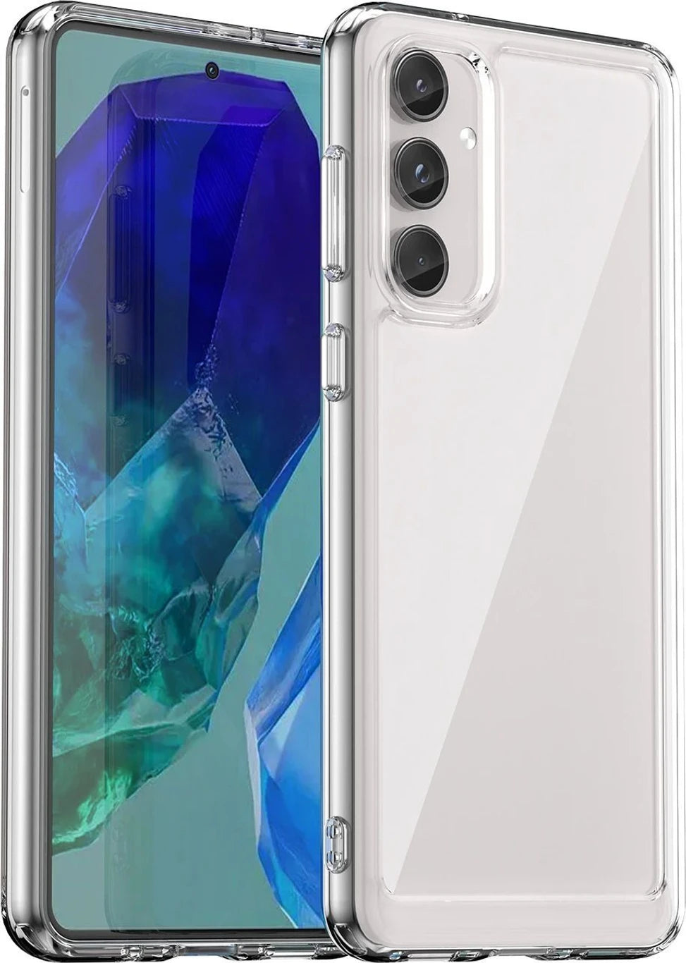 Back Cover for Samsung Galaxy F55 5G (Shock Proof, Multiple Styles)