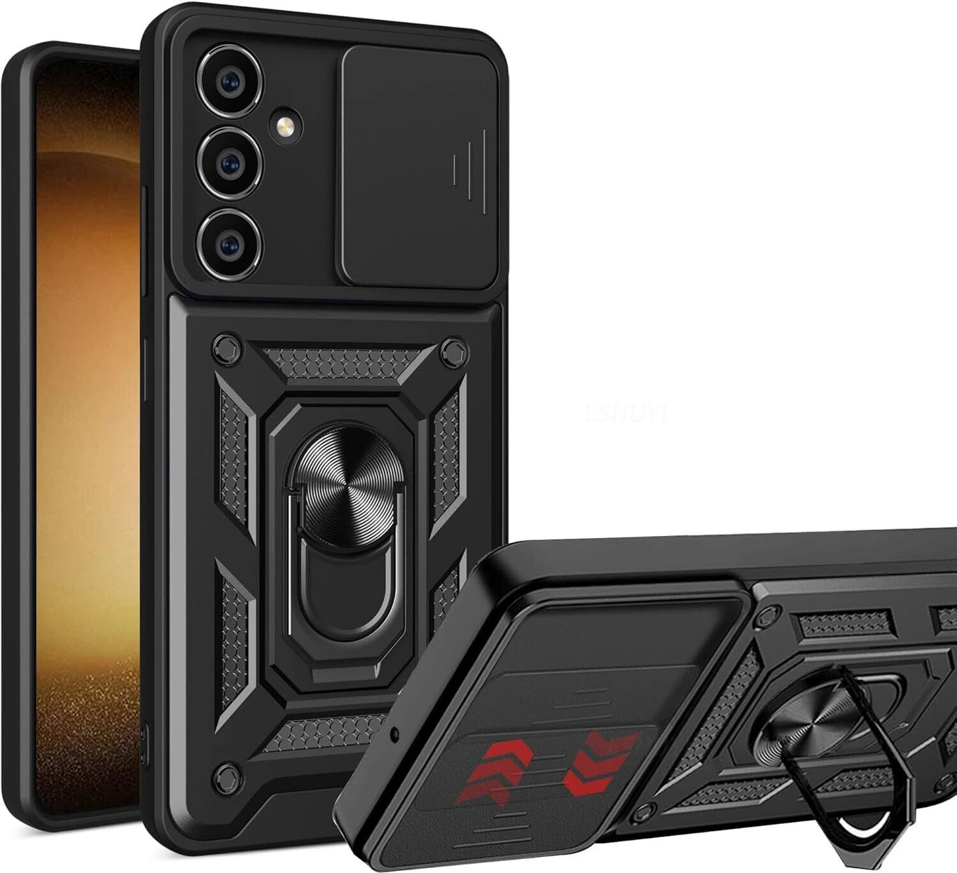 Back Cover for Samsung Galaxy F55 5G (Shock Proof, Multiple Styles)