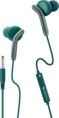 Snokor Wired Earphones with In-Line Mic (Black)