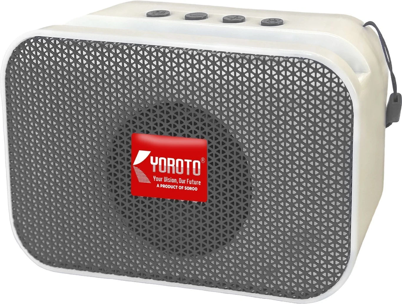 YOROTO Portable Speaker With Thunder Sound and High Bass 5W Bluetooth Speaker (Red, White, Stereo Channel)