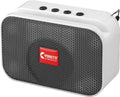YOROTO Portable Speaker With Thunder Sound and High Bass 5W Bluetooth Speaker (Red, White, Stereo Channel)