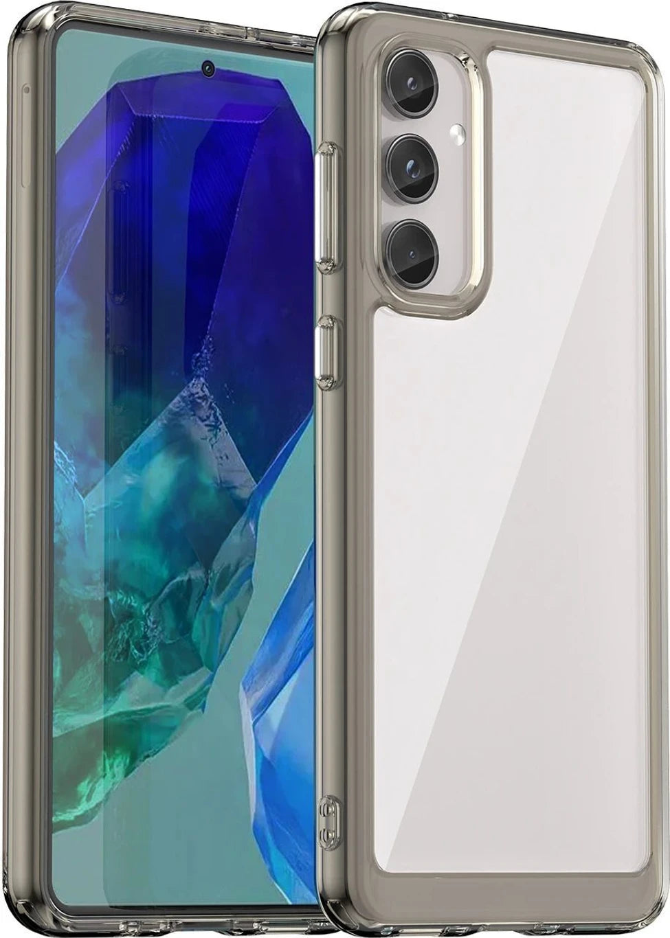 Back Cover for Samsung Galaxy F55 5G (Shock Proof, Multiple Styles)