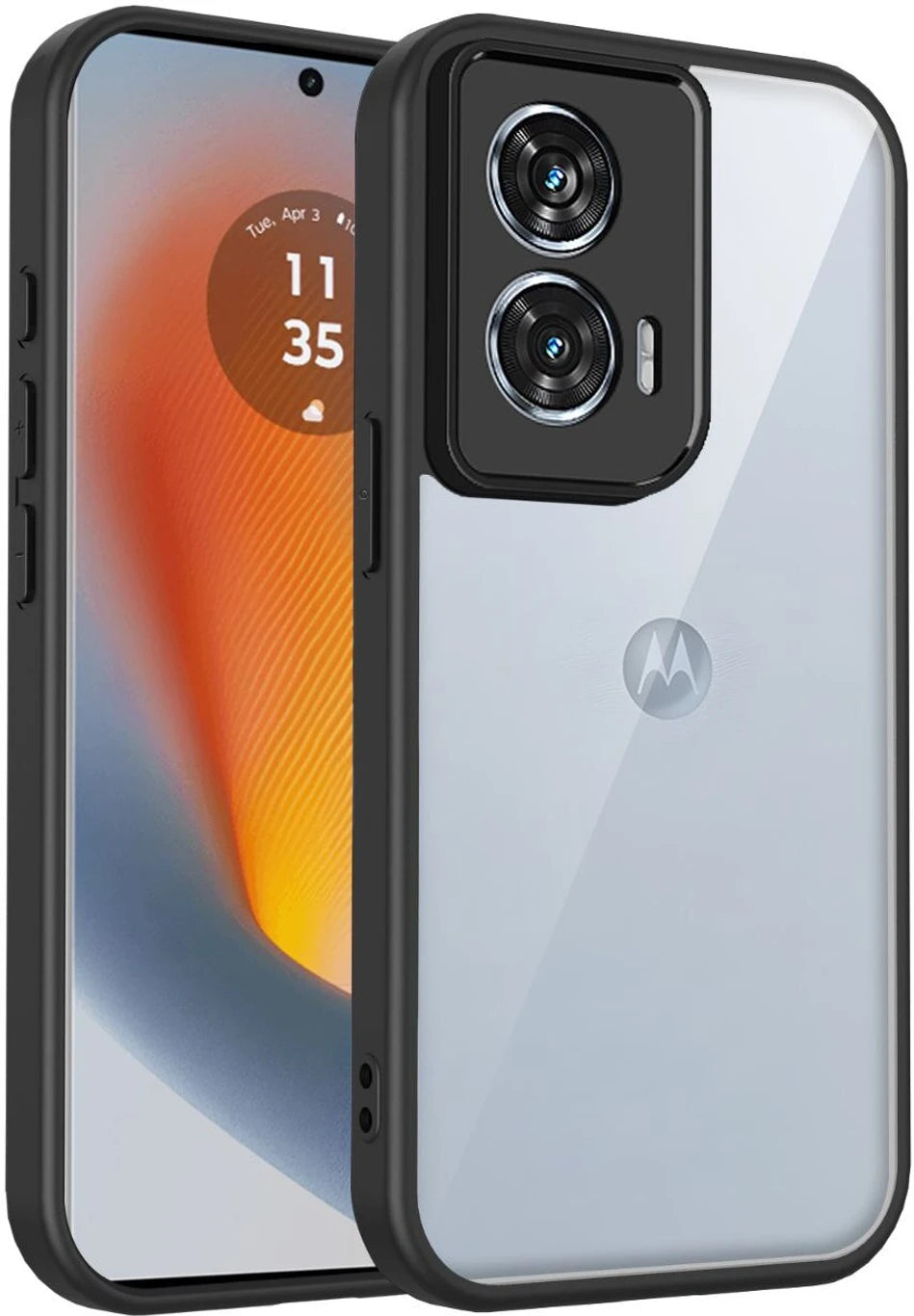 Back Cover for Motorola Moto G35 5G (Transparent, Shock Proof, TPU)