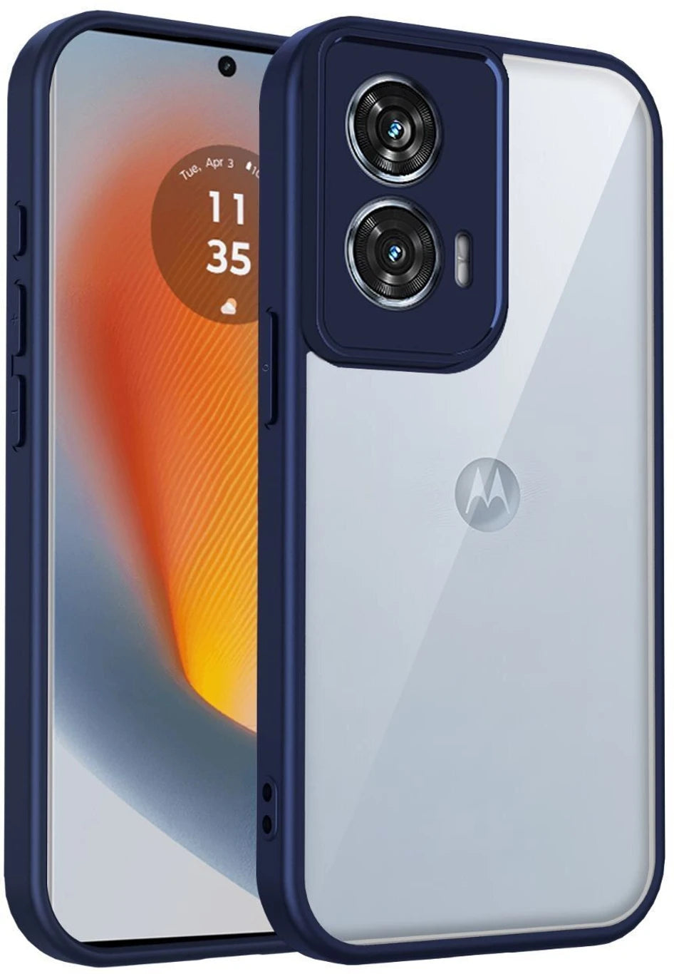 Back Cover for Motorola Moto G35 5G (Transparent, Shock Proof, TPU)