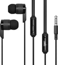 AVS Smart Gadgets Wired Earphones with Mic (Black)